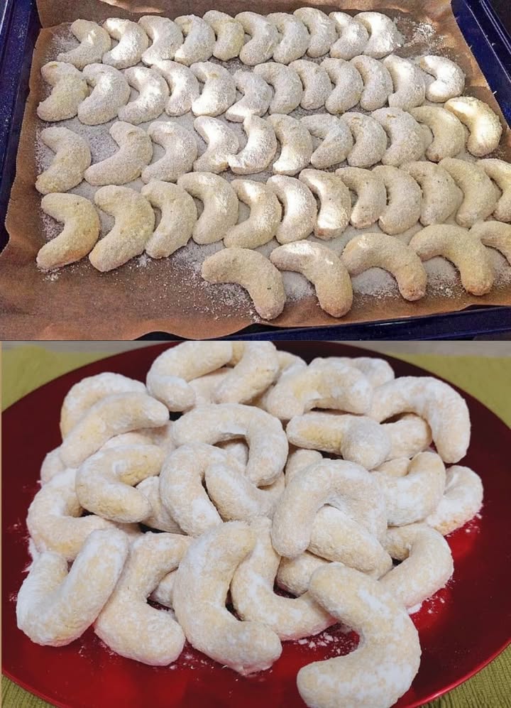 Let op, verslavingsgevaar, Vanillekipferl volgens oma’s recept!