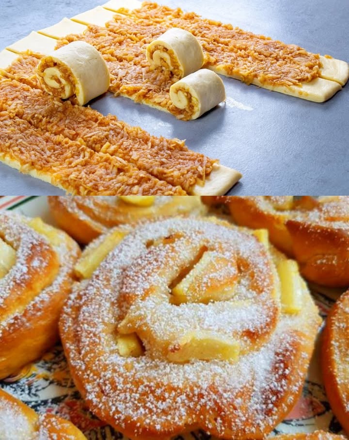 Appelbroodjes zoals uit de bakkerij, geurig en luchtig!