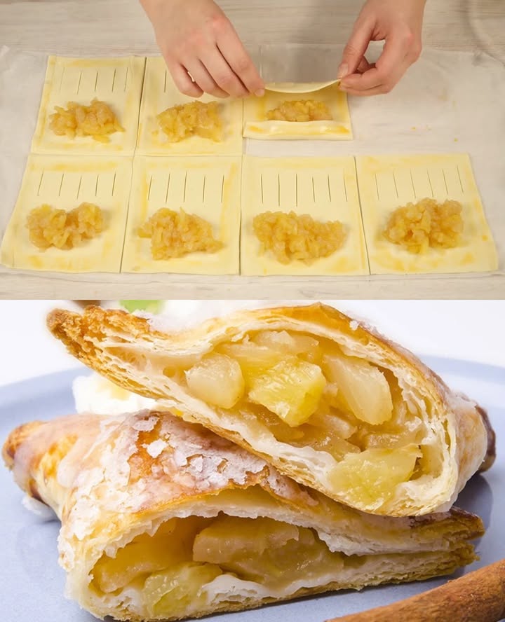 Apfeltasche zoals bij McDonald’s, de beste Apfeltaschen ter wereld!