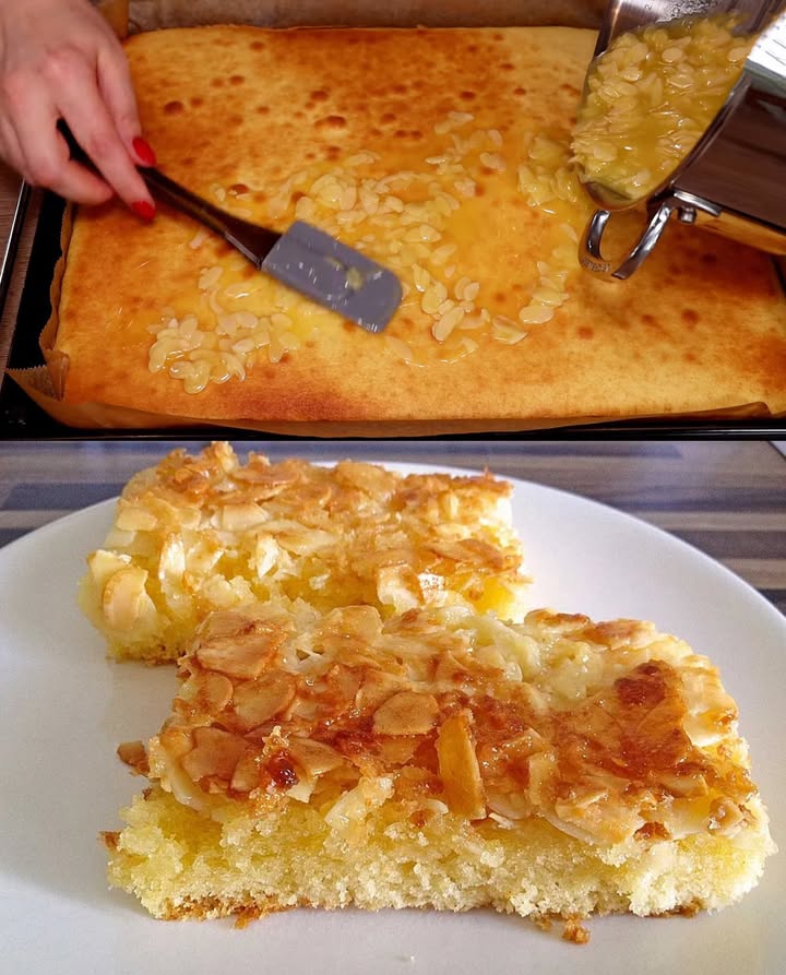 Blitzcake met amandelen in slechts 5 minuten in de oven!