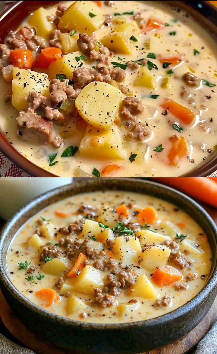 Boahh dat maakt mijn familie heel lang vol, Hamburgse soep die altijd lukt!