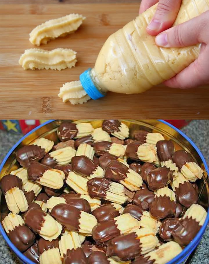 Boahhh zo makkelijk heeft u Spritzgebäck nog nooit gemaakt!