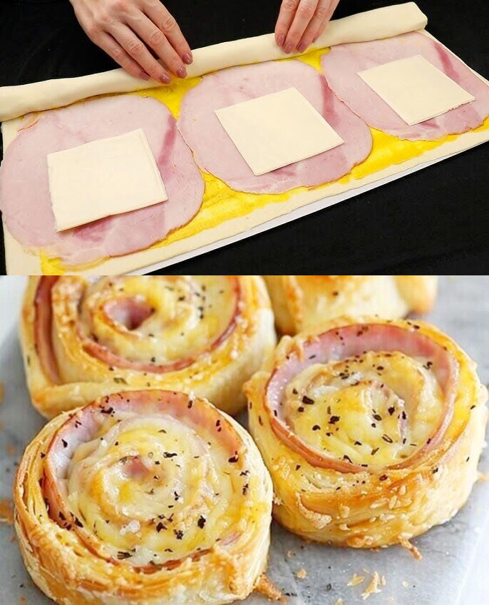 Booahhh speciaal voor kinderen vandaag snelle bladerdeegslakken met kaas!