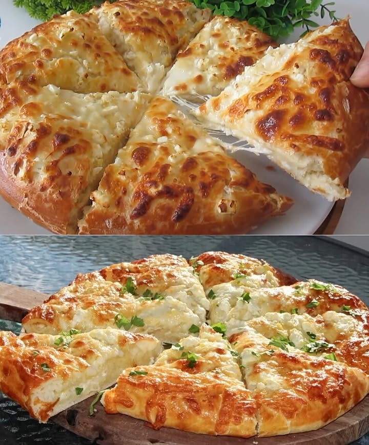 Ik bak het 3x per week, Griekse kaasbrood