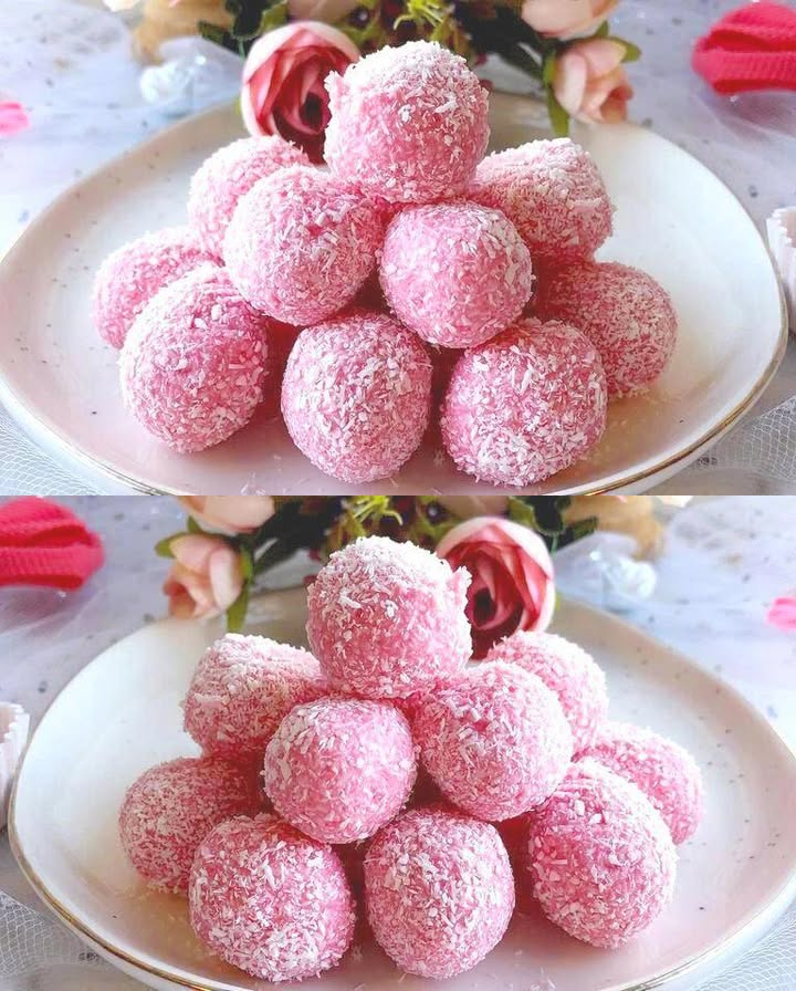 Ze maken verslaafd, fantastische aardbei kokos truffels die altijd lukken!