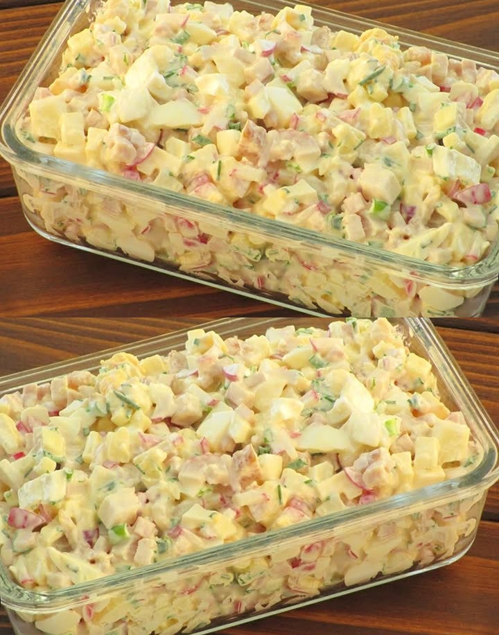 Eiersalade uit DDR-tijd, dat is superlekker