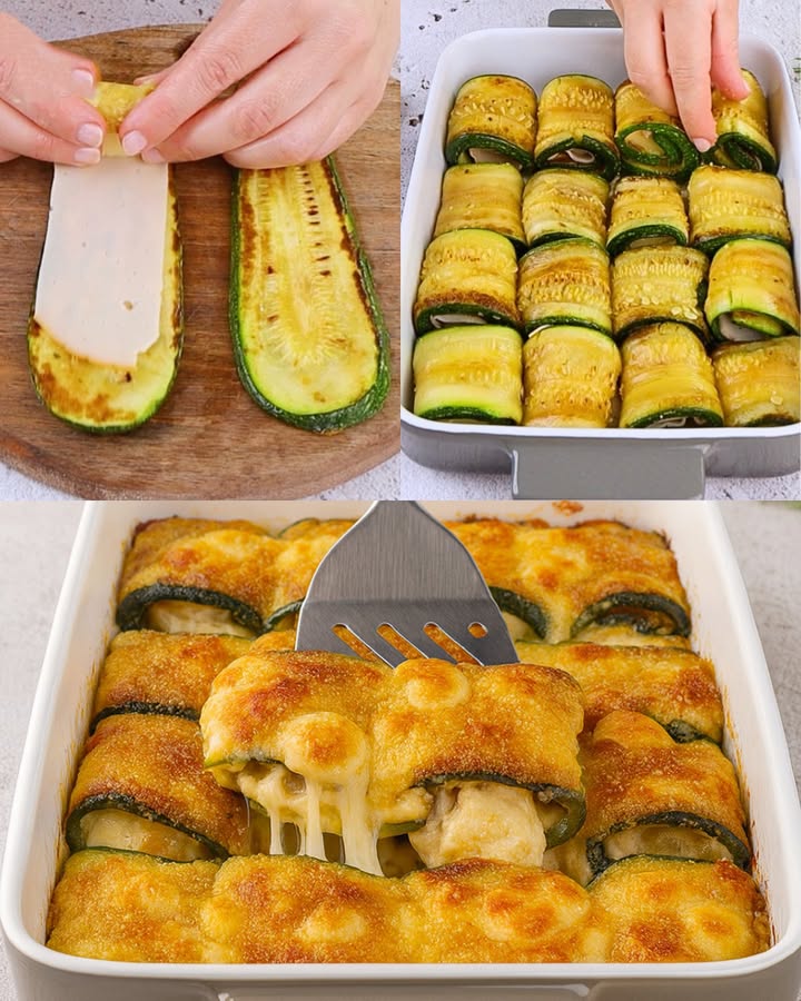 Niemand gelooft me dat dit alleen van courgette gemaakt is, courgetterolletjes in 20 minuten