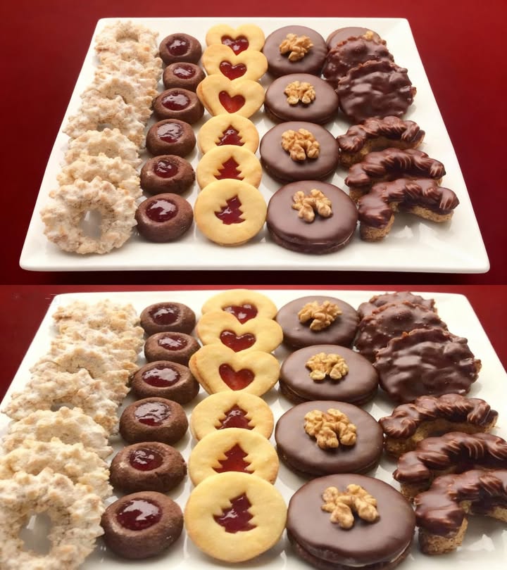 Slechts 1 deeg en je maakt 12 verschillende koekjes