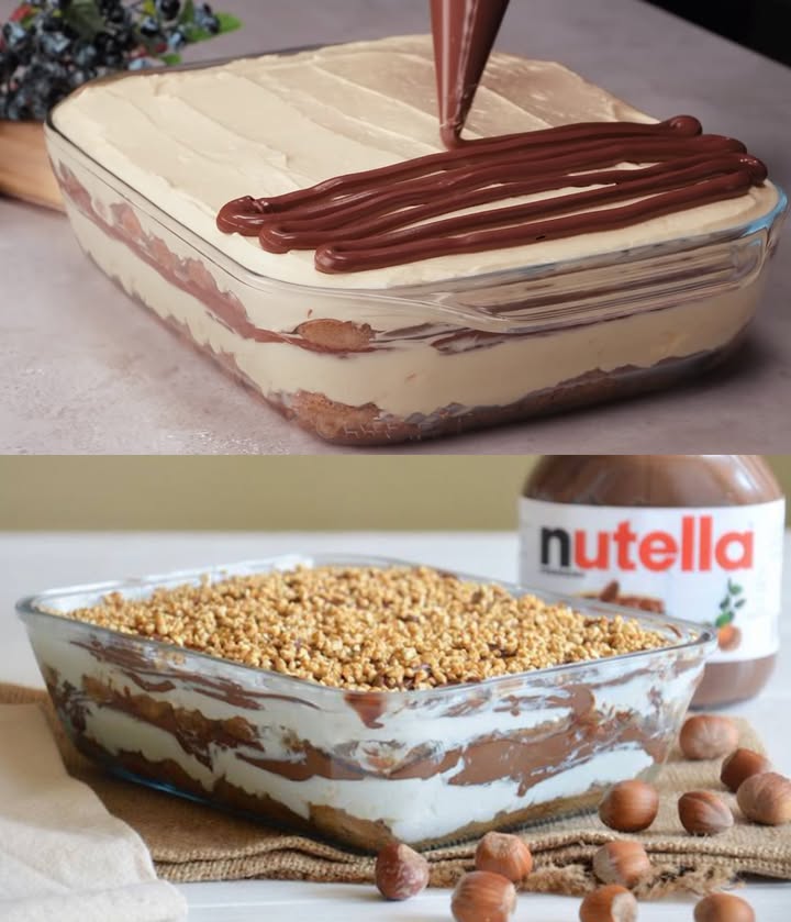Nutella Tiramisu in 10 Minuten