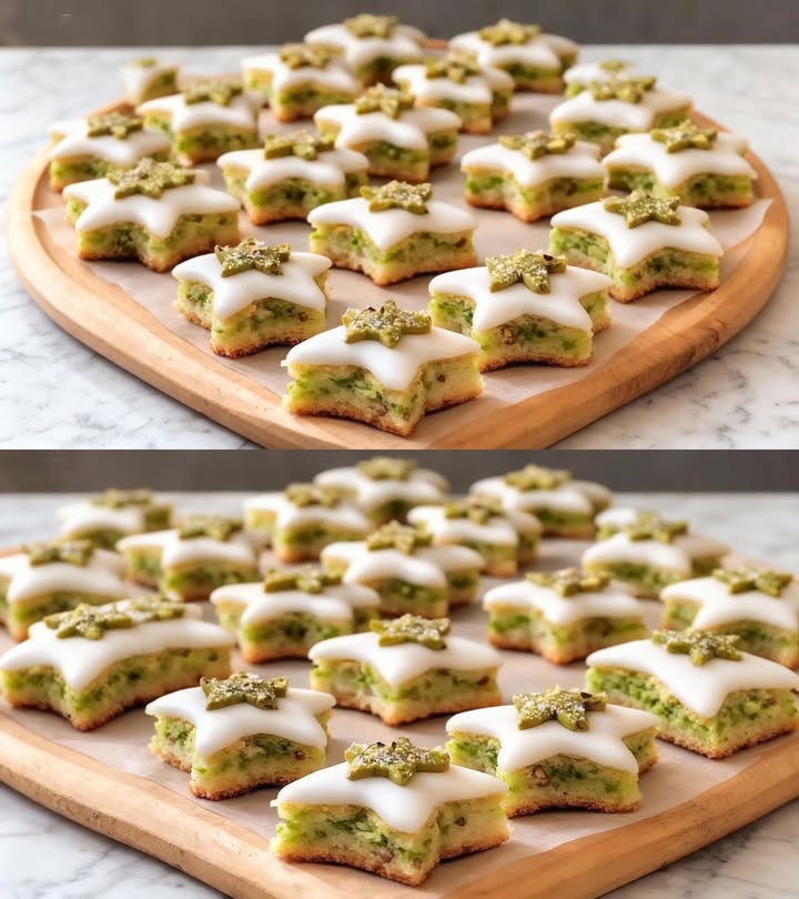 Recept dat elk jaar de show steelt, pistachesterren