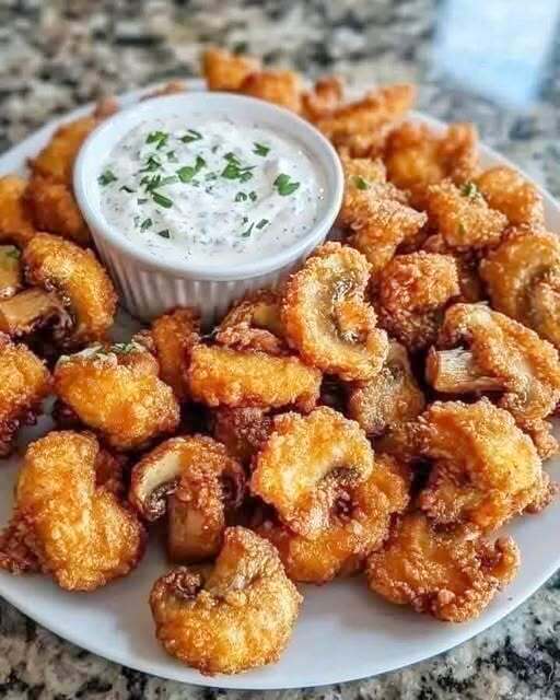 Zo maak je heerlijke knapperige paddenstoelen, wooow ze zijn zo op!