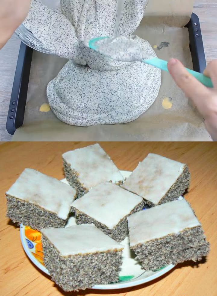 Wooow die macht verslaafd als geen ander, kwark-maanzaadcake in 5 minuten in de oven!