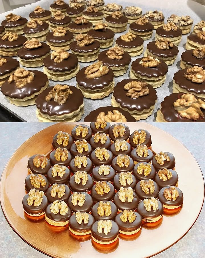 Wooow een must elk jaar, perfecte Ischler taartjes!