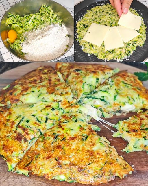 Courgettepizza, beter dan gewone pizza, eenvoudig en goedkoop recept!
