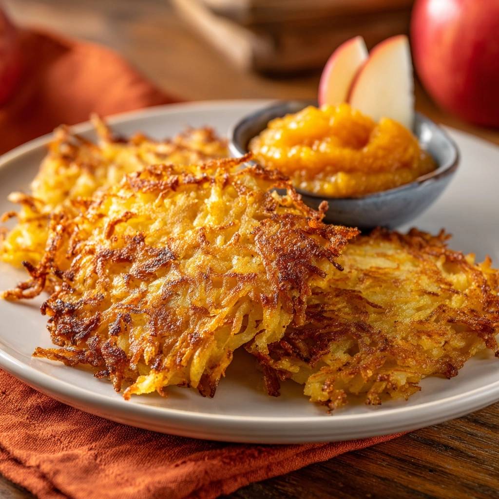 Knapperige Reibekuchen met Appelmoes – Nooit Meer Zompig!