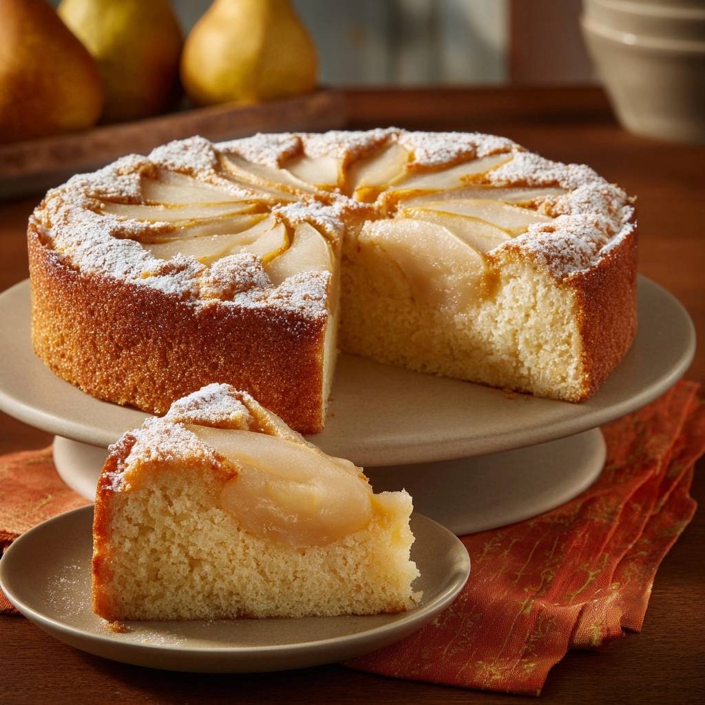 Sappige perentaart (Nooit meer een zompige bodem!)