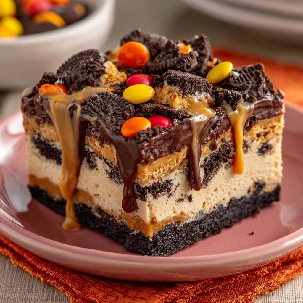 Herfstige Oreo-Pindakaas-Cheesecakerepen Recept