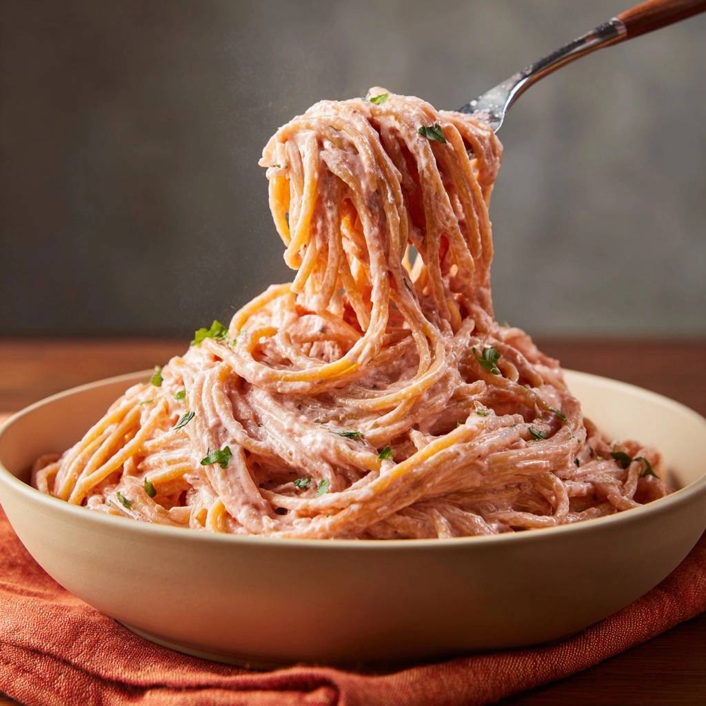 Romige tomatenspaghetti (Geen waterige saus meer)