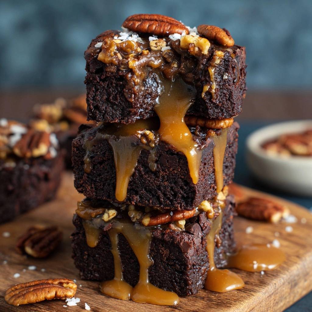 Pecan-karamelbrownies: een smeuïg recept