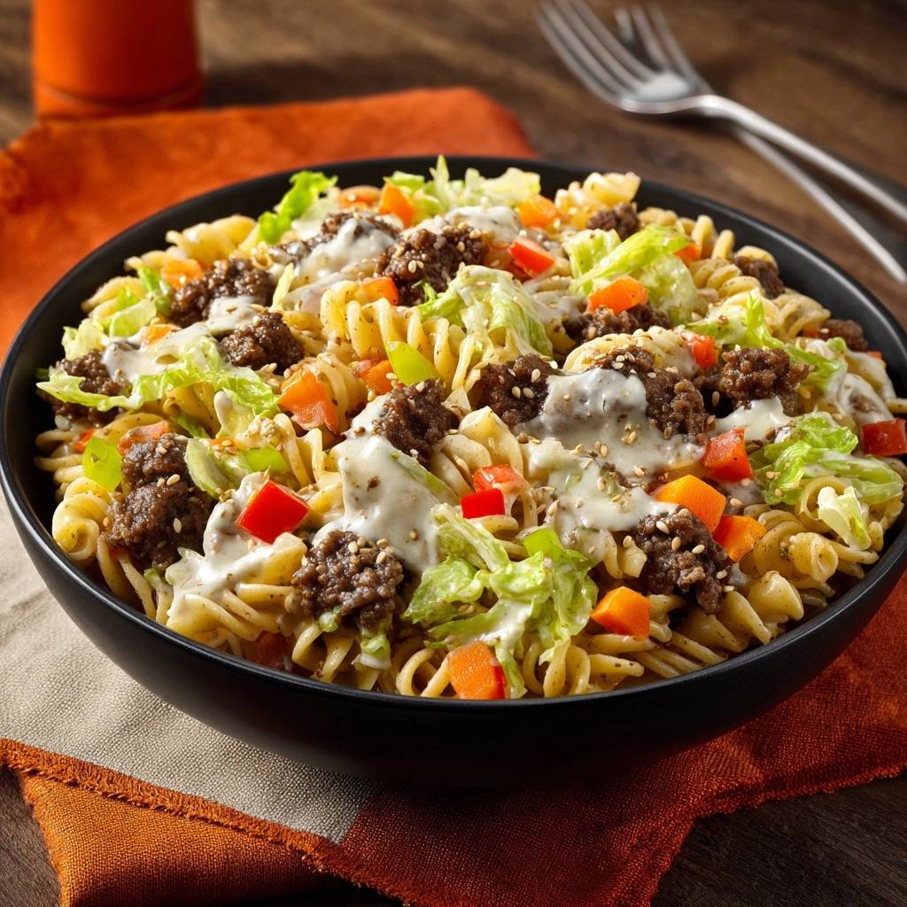 Sesam-Hack-Pasta-Bowl: Nooit meer slapte salade!