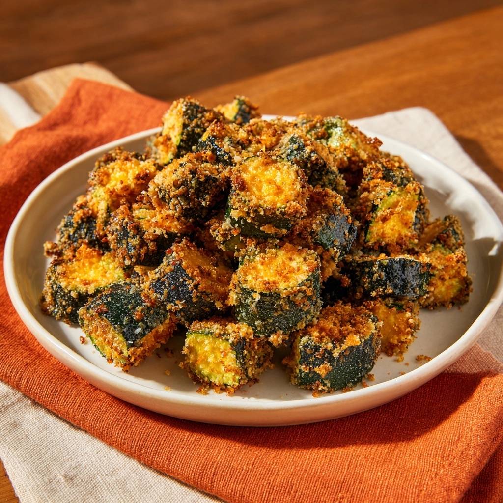 Knapperige courgettebites (Nooit meer papperige courgette!)