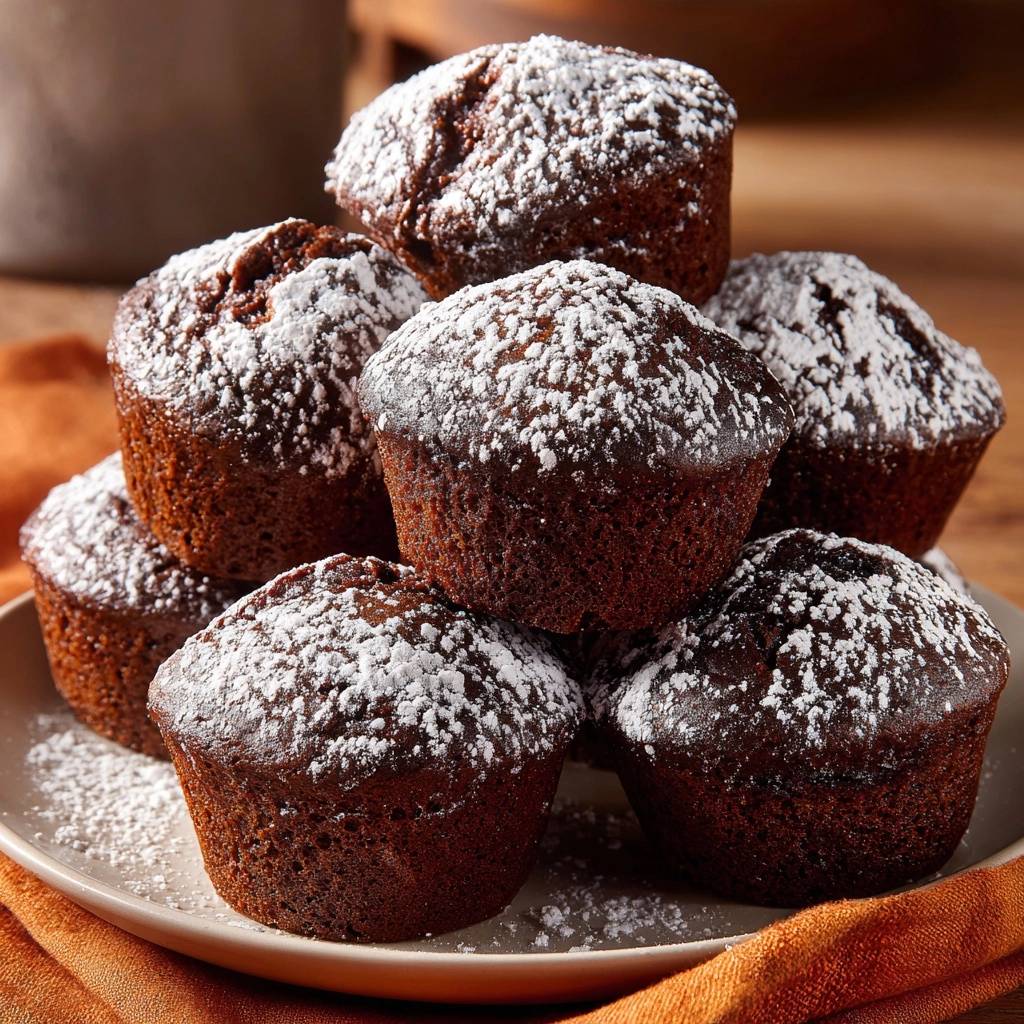 Chocolade Muffins (Nooit meer platte muffins!)