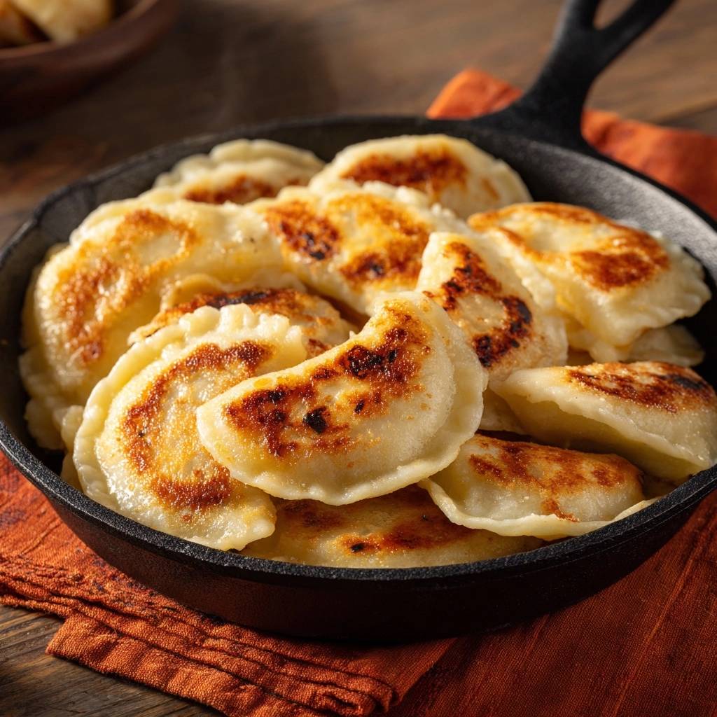 Knapperige Gebakken Pierogi: Nooit Meer Aanplakkend!