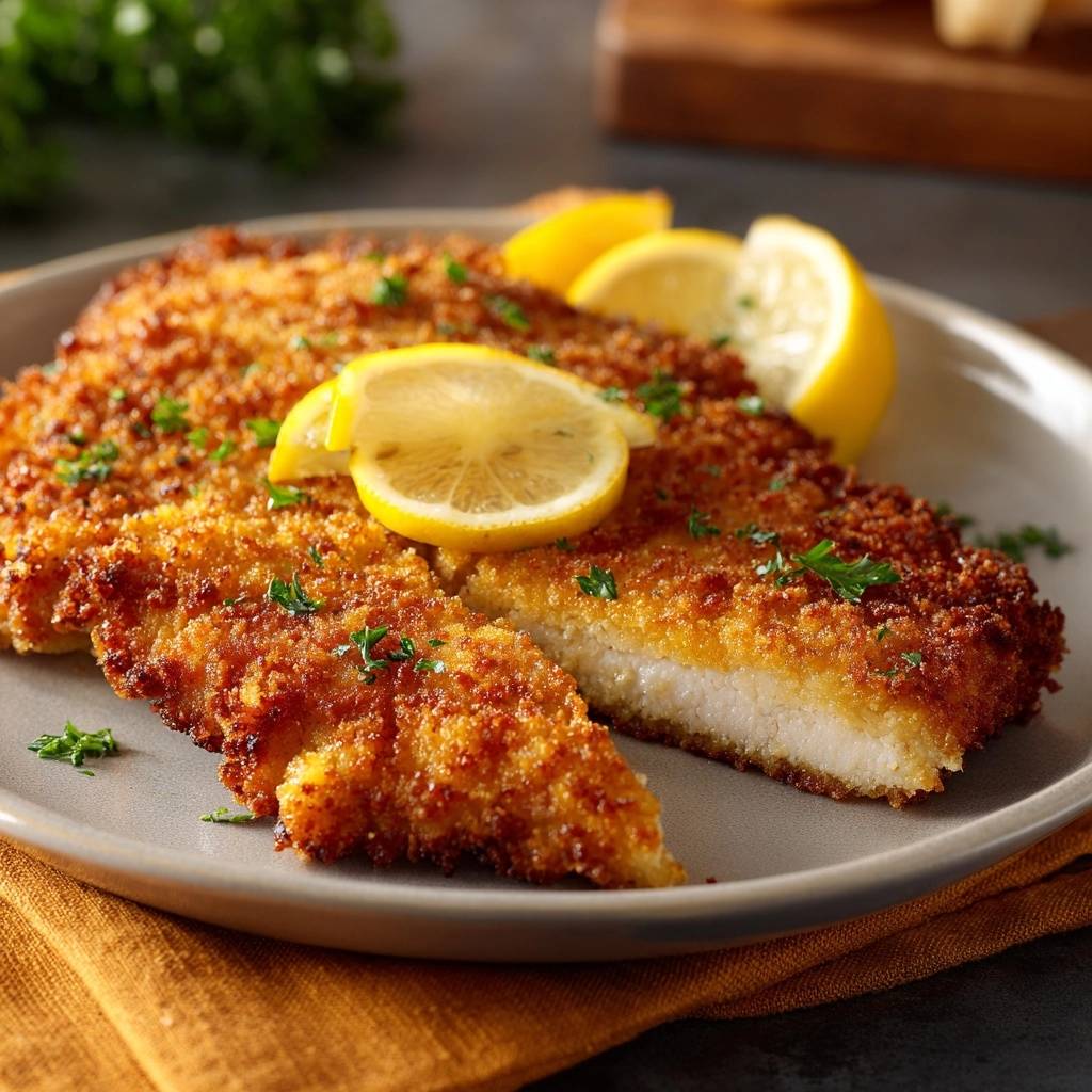 Wiener Schnitzel (Nooit meer zompige paneerlaag!)