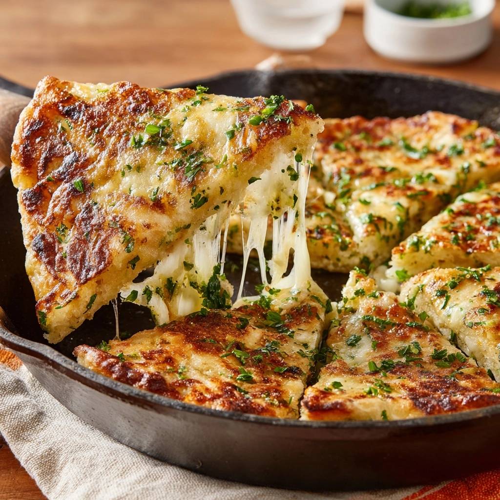 Knapperige Aardappel-Kaas-Pannenkoek: Recept