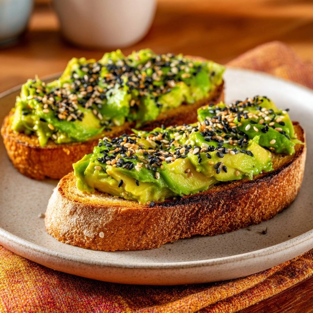Knapperige Avocado-Toast met Sesam: Nooit Meer Zompig!