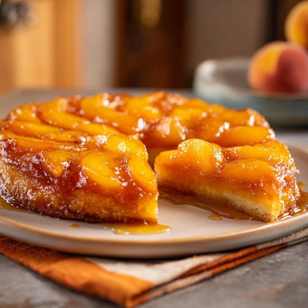 Omgekeerde perzikcake – Nooit meer uit elkaar vallen!