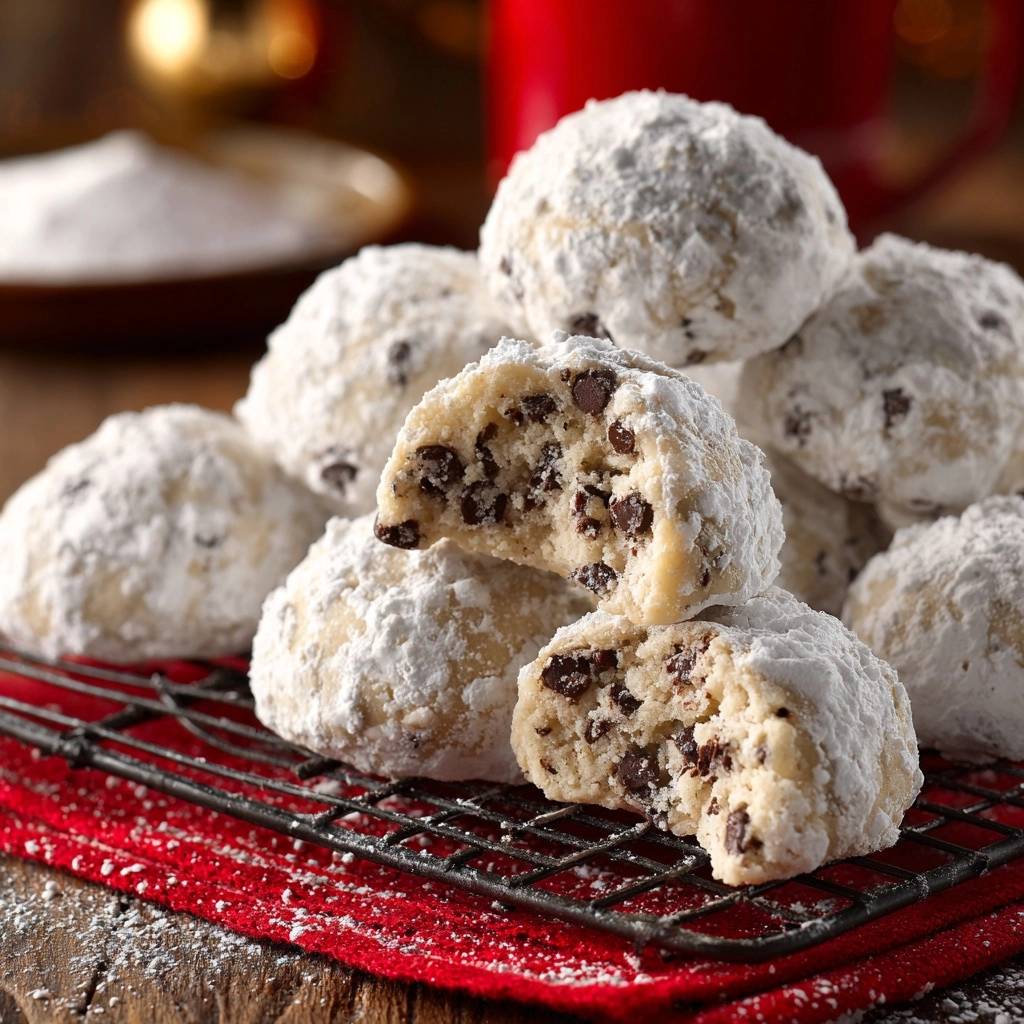 Chocolade-sneeuwballetjes (Nooit meer kruimelende sneeuwballen!)