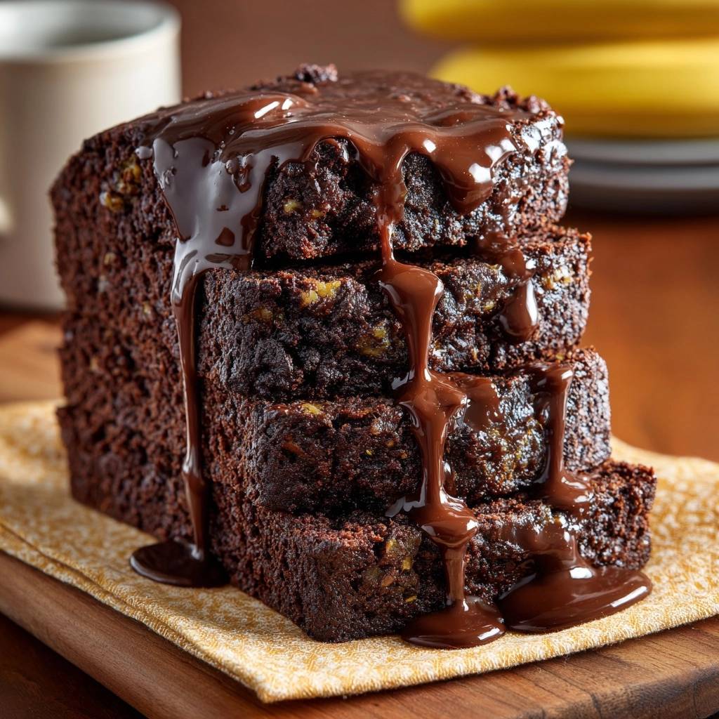 Chocolade-Banaan-Notenbrood (Nooit meer ingezakt brood!)