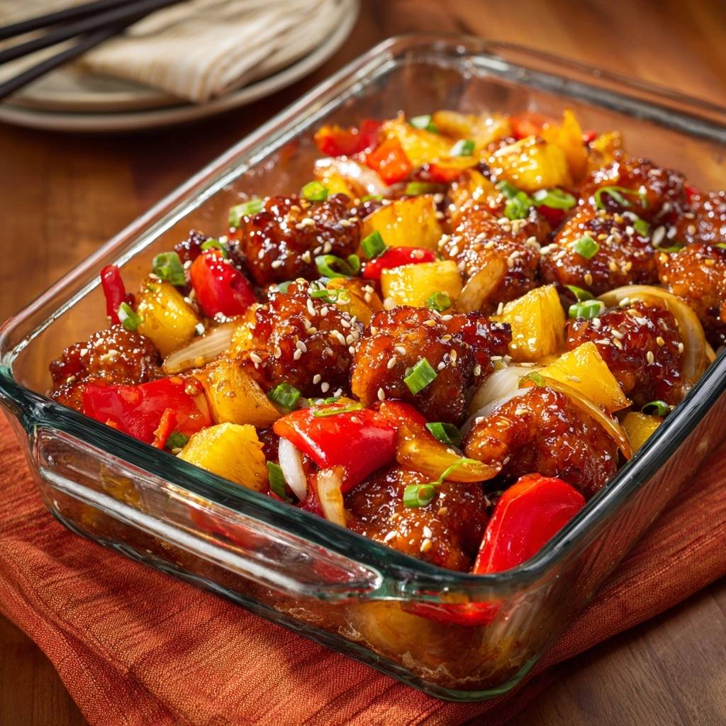 Knapperige Ananas-Kip met Paprika – Recept