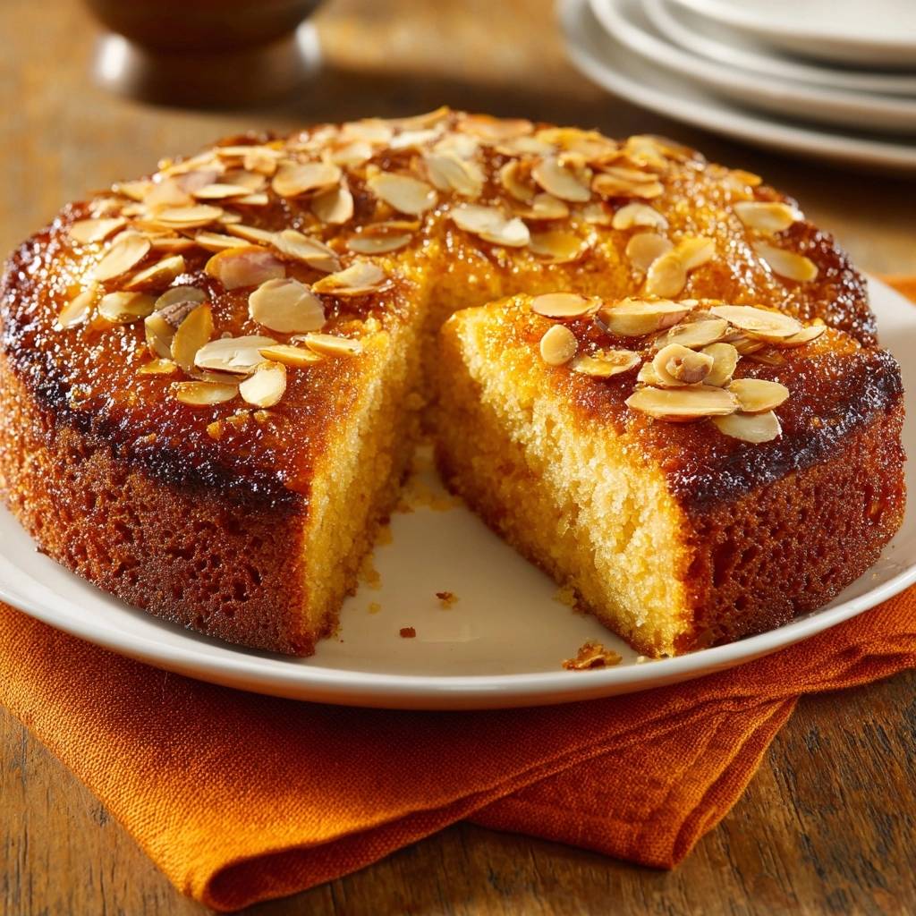 Sappige Sinaasappel-Amandelcake – Nooit meer droog!