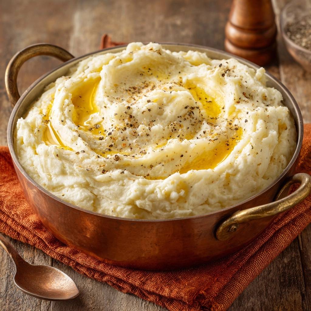 Romige aardappelpuree: recept zonder klontjes