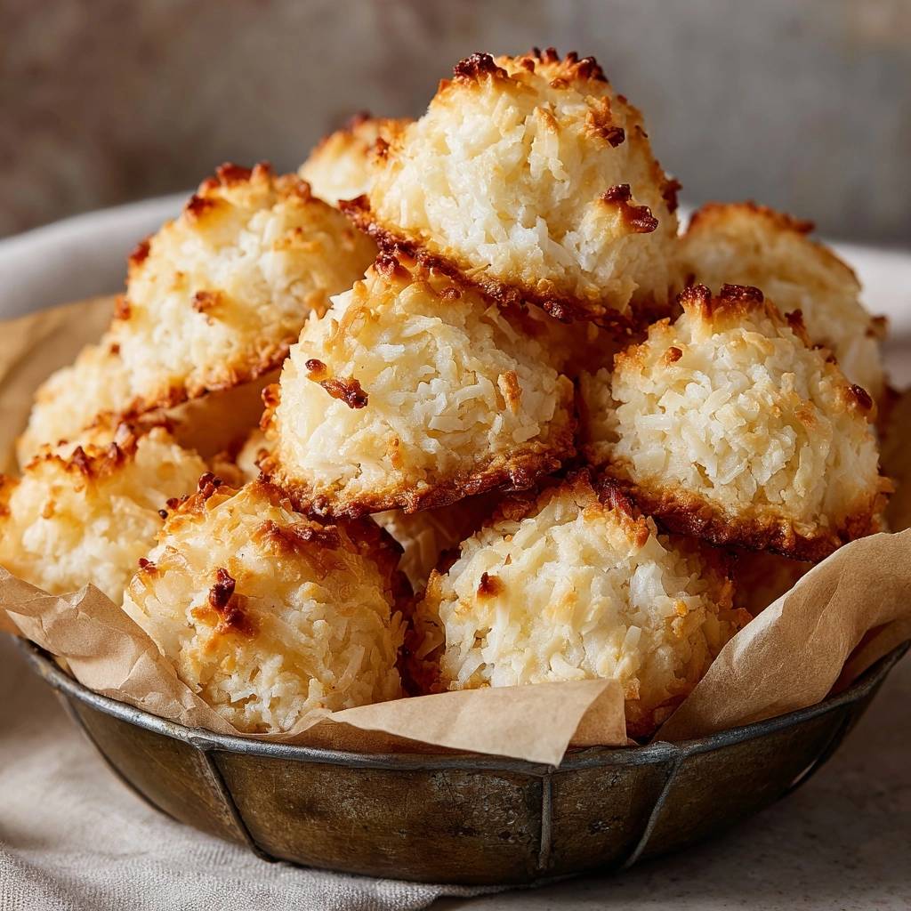 Perfecte Kokosmakronen (Nooit meer platte kokosmakronen!)