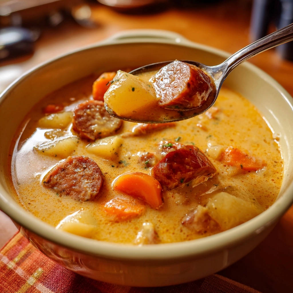 Hartige worst-aardappelstoofpot: nooit meer papperige aardappelen!