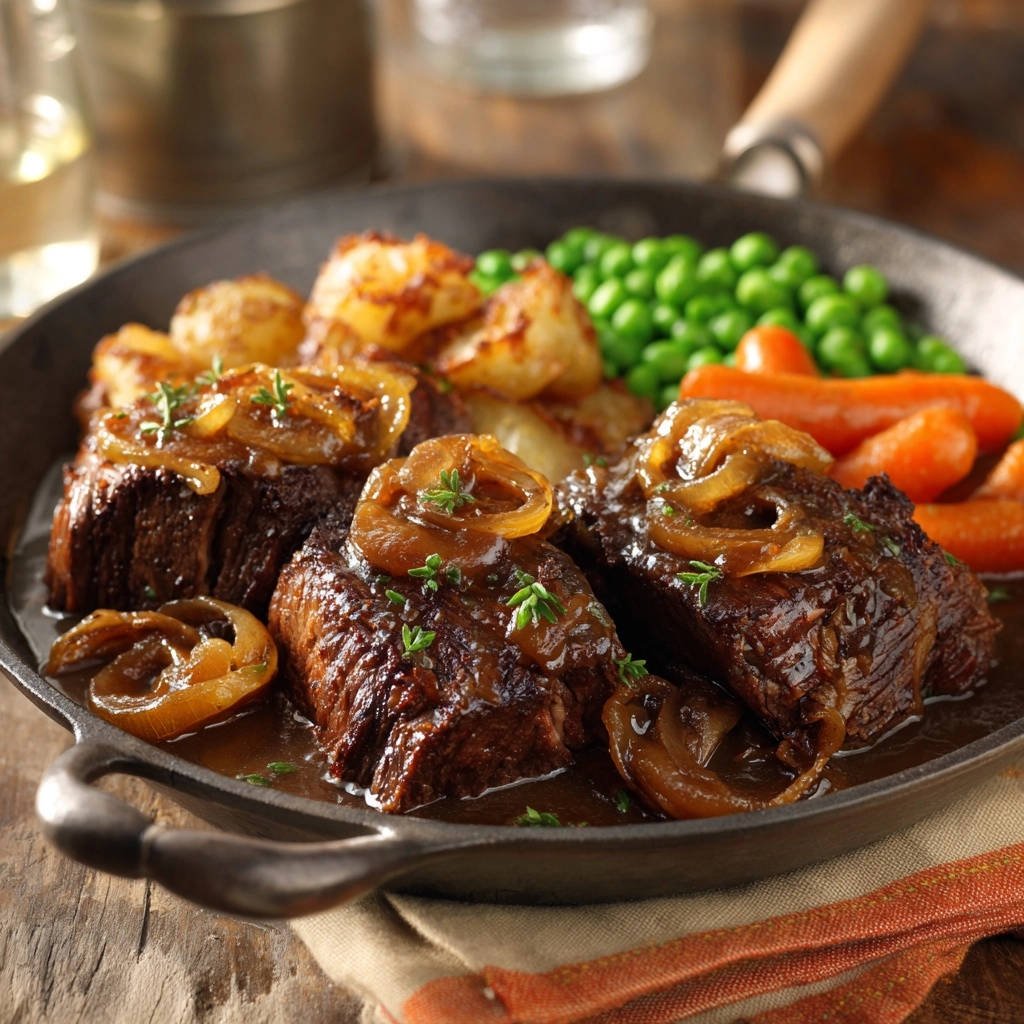 Zachte gestoofde runderbraadstuk: Het geheim van onweerstaanbare malsheid