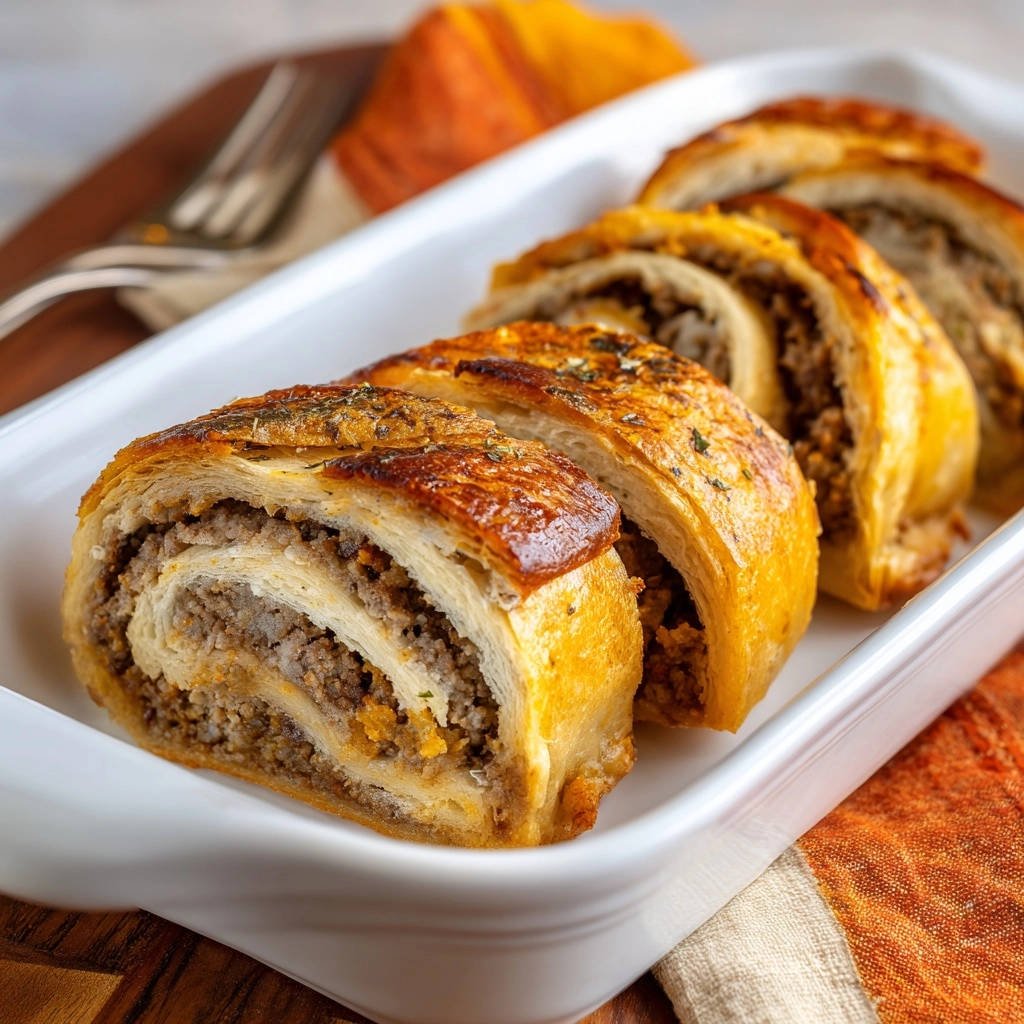 Hartige gehaktstrudelrolletjes: knapperig & simpel