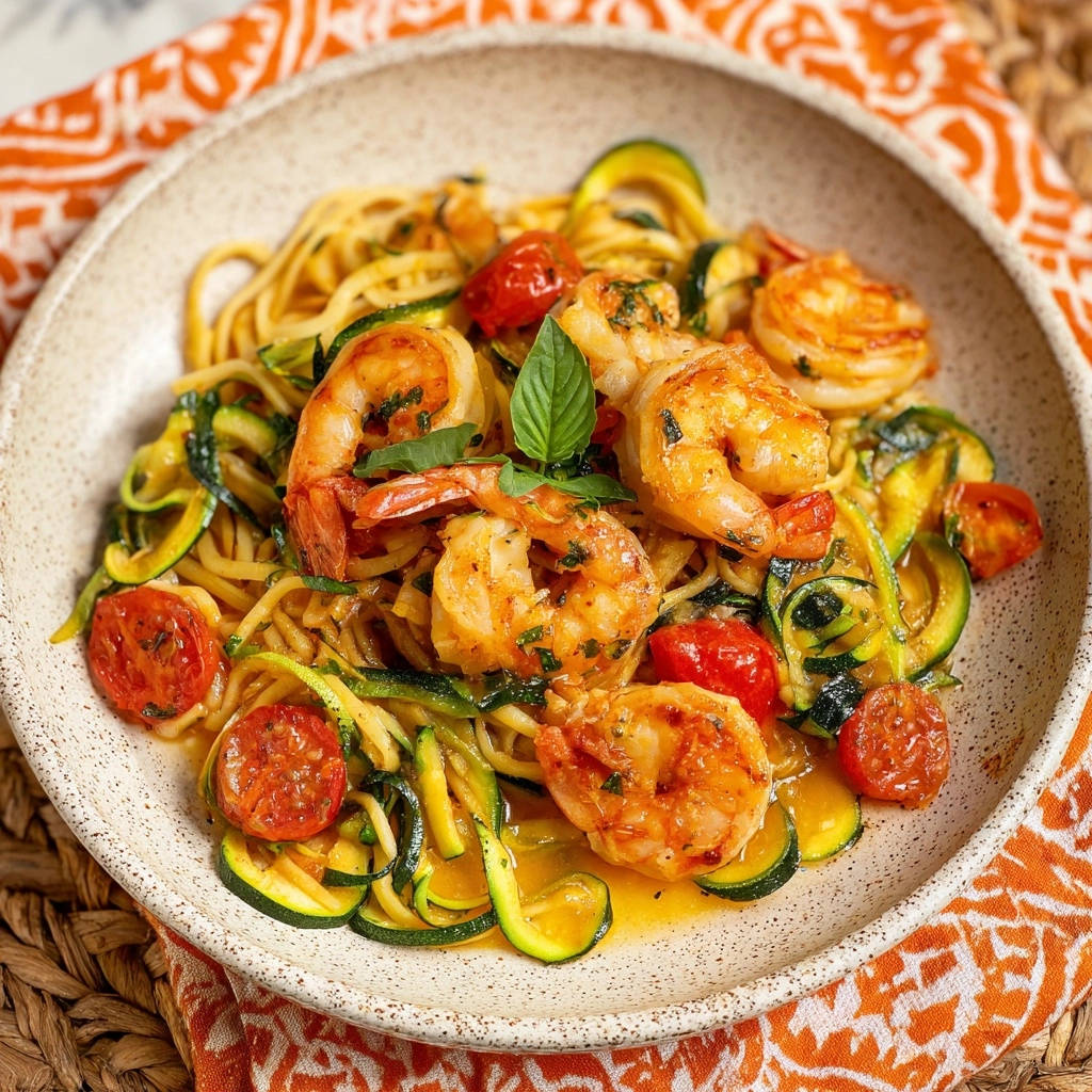 Linguine met knoflookgarnalen en courgette: gegarandeerd mals & sappig