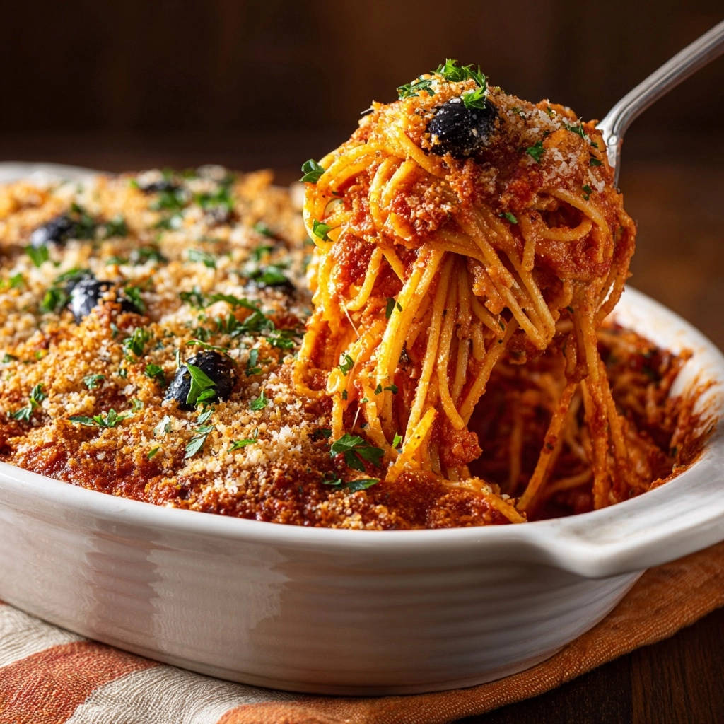 Gegratineerde Spaghetti al Forno: Het geheim van sappige ovenschotel pasta