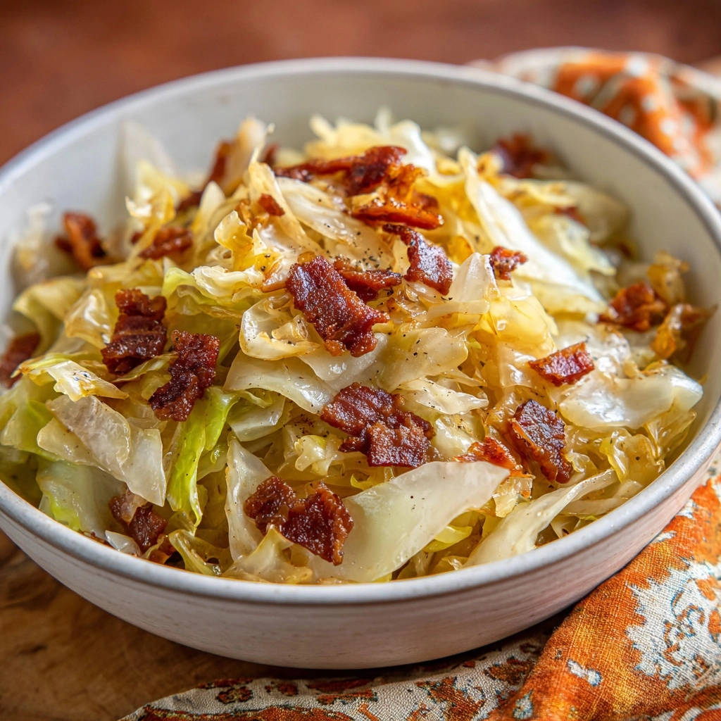 Gebakken witte kool met krokant spek: nooit meer een flauwe bijgerecht!