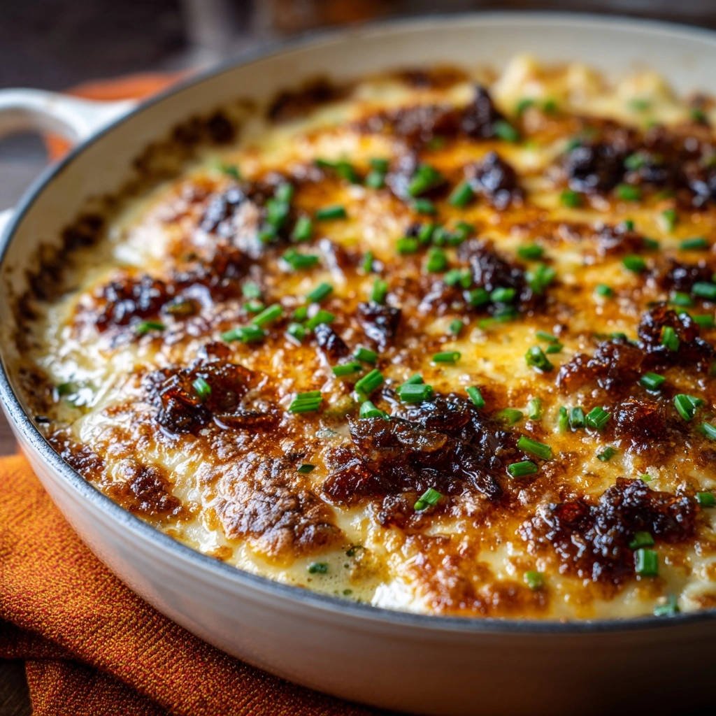 Romige aardappelgratin met gekarameliseerde uien: Zo maak je de perfecte diepte