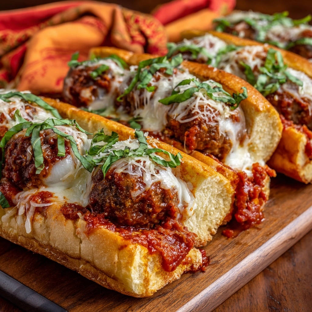 Hartige gehaktballetje-sub-sandwiches: Het geheim van sappige meesterwerken