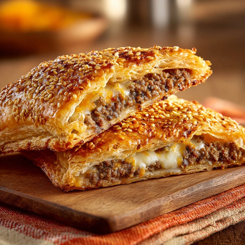 Sappige gehakt bladerdeegzakjes: eenvoudig & onweerstaanbaar lekker