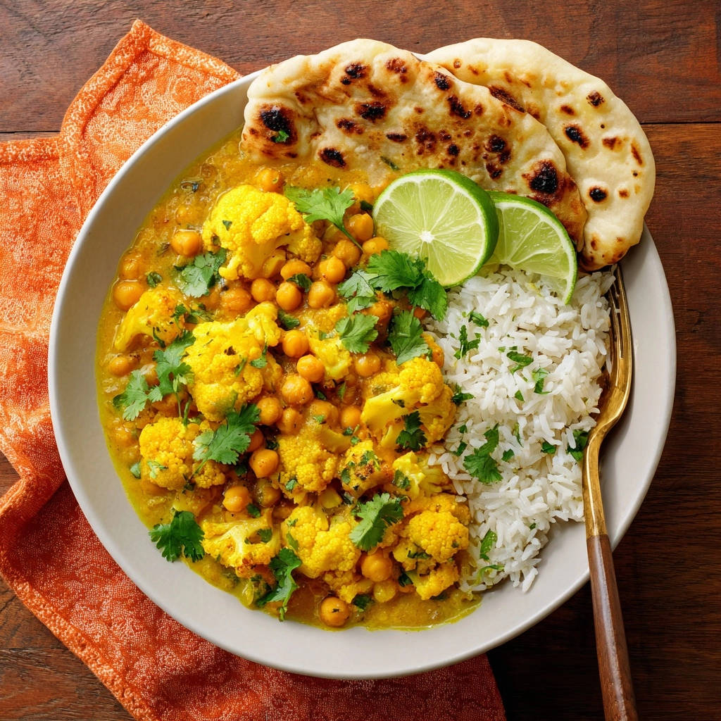 Romige Bloemkool-Kikkererwtencurry: Gegarandeerd Bissfest!