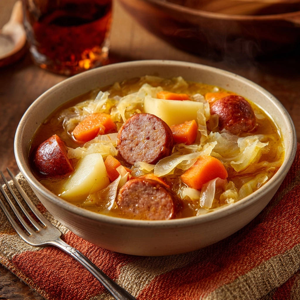 Hartige worst-zuurkoolstoofpot: ongelooflijke smaaksensatie eenvoudig gemaakt