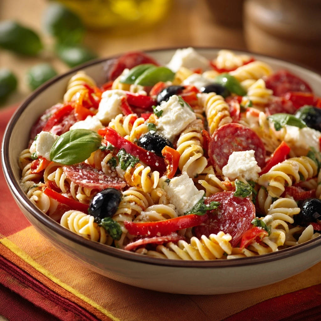 Mediterrane Fusilli-salade: Nooit meer papperig, altijd heerlijk!
