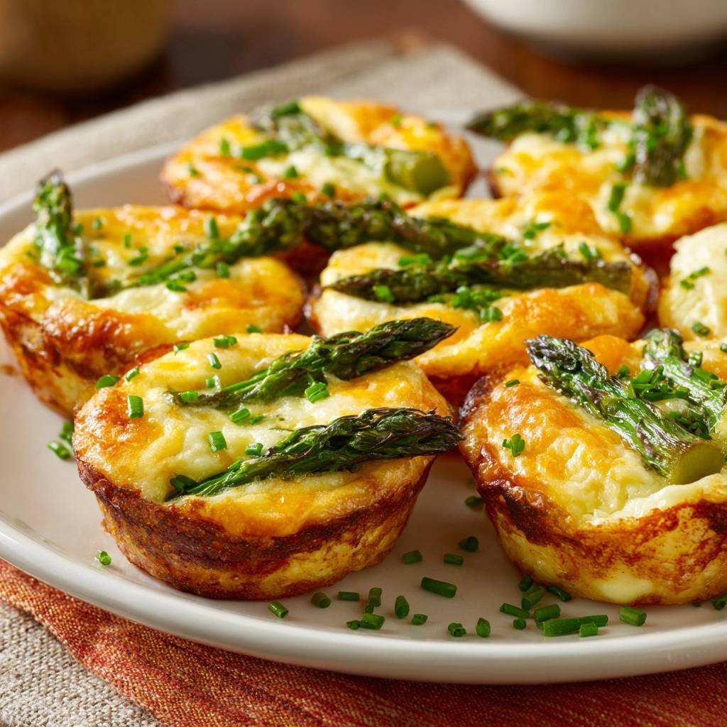 Mini Asperge-Kaas-Quiches (Nooit meer zompige vulling!)